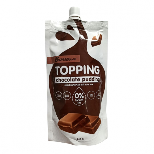 Топпинг Шоколадный пудинг 240гр (Bombbar)