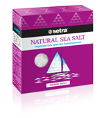Соль морская крупная йодированная 500гр (Setra)