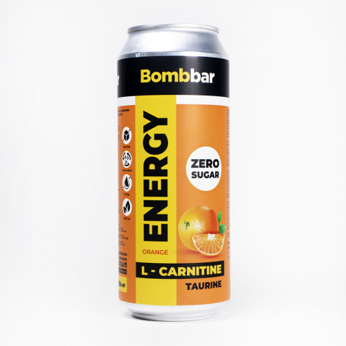 Напиток L-Карнитином Апельсин 500мл (Bombbar)