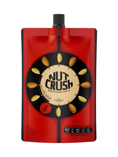 Паста арахисовая NutCrush BBQ 200гр (Mr.Djemius)