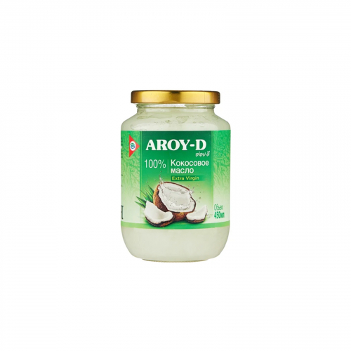 Масло кокосовое 450мл (Aroy-d)