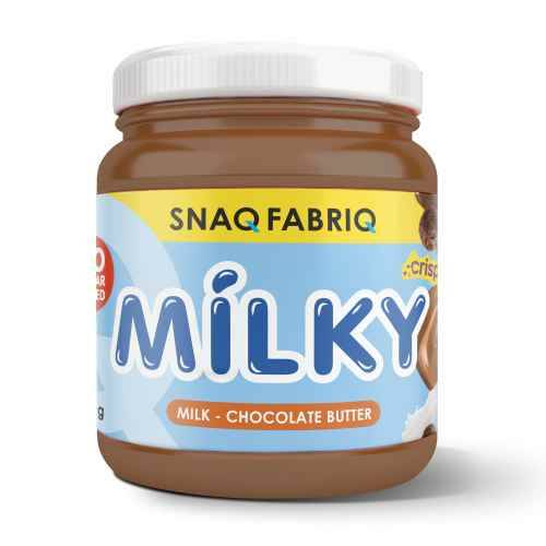Паста шоколадно-молочная с хрустящими шариками 250гр (SNAQ FABRIQ)