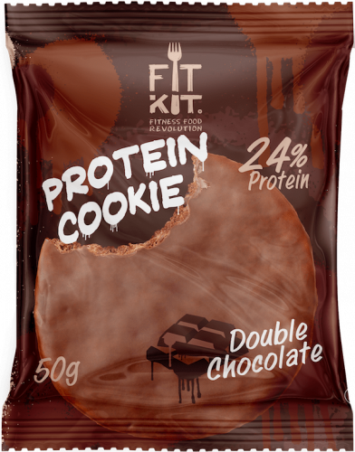 Печенье Двойной шоколад 50гр (Fit Kit)