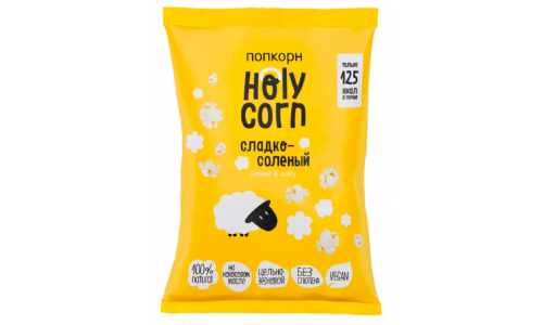 Попкорн Сладко-соленый 30гр (Holy Corn)
