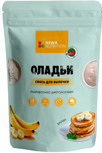 Смесь для выпечки оладьев Банан 200гр (Newa Nutrition)