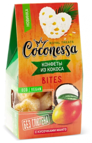 Конфеты кокосовые Манго (Coconessa)
