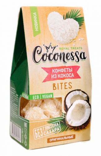 Конфеты кокосовые Оригинал 90гр (Coconessa)